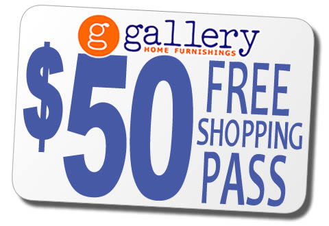 Gallery Home Furnishings Shopping Pass